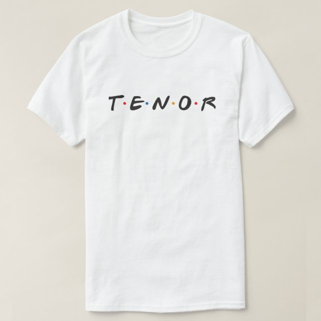 TENOR - FRIENDS Basic T-Shirt (Design Front)