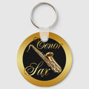 TENOR SAX KEY RING
