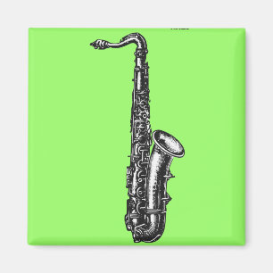 Tenor Saxophone Magnet