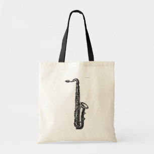 Tenor Saxophone Tote Bag