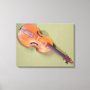 Tenor viol, 1667 canvas print