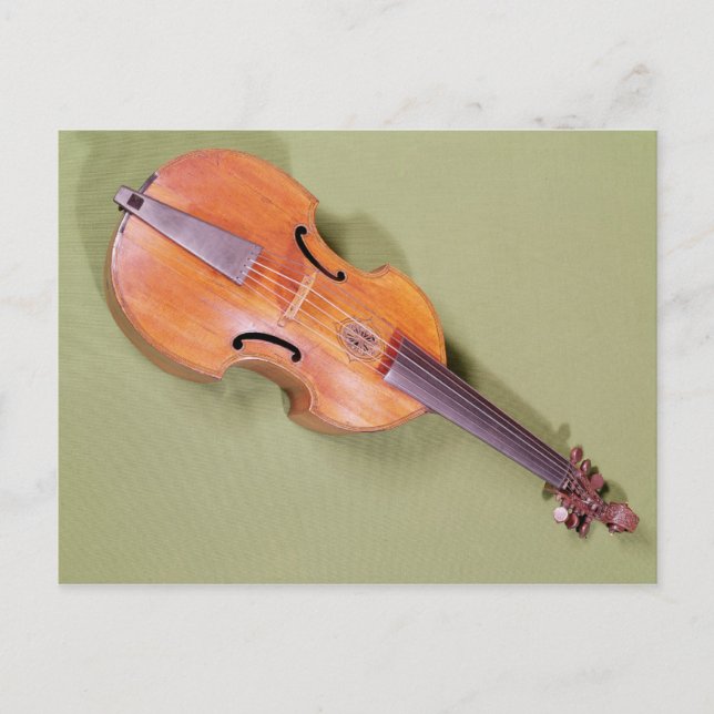 Tenor viol, 1667 postcard (Front)