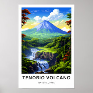 Tenorio Volcano National Park Travel Print
