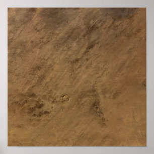 Tenoumer Crater in Mauritania Poster