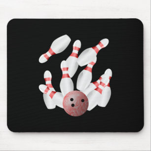 Tenpin bowling mouse mat
