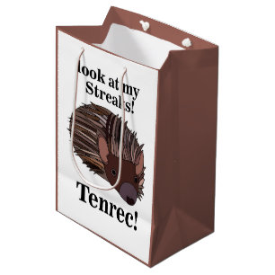 Tenrec Animal Funny Medium Gift Bag