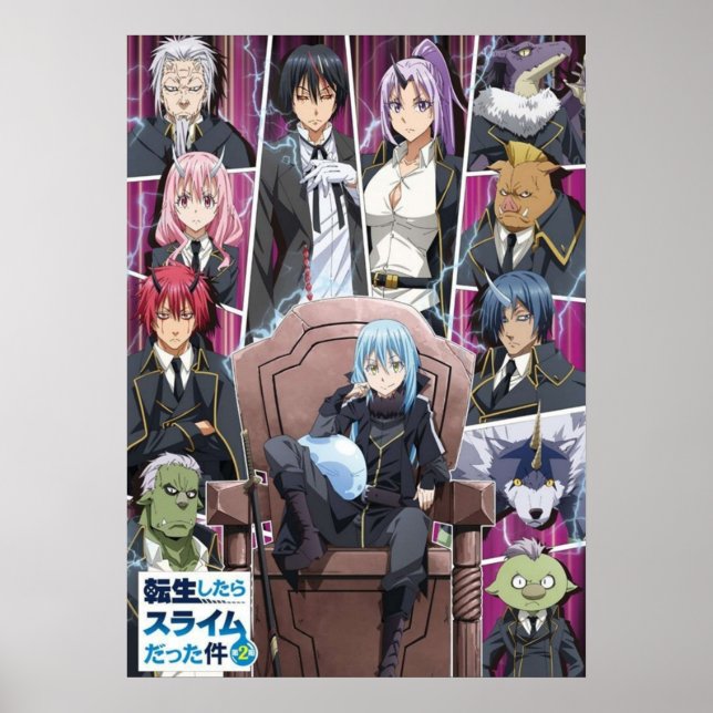 Tensei Shitara Slime Datta Ken 2nd Season Poster (Front)