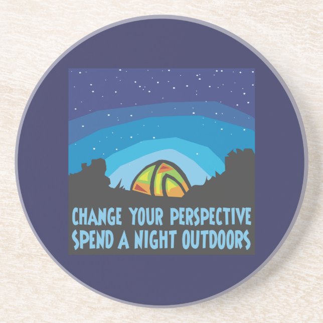 Tent Camping Coaster (Front)