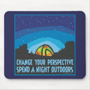 Tent Camping Mouse Mat