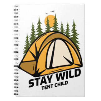 Tent Camping Notebook