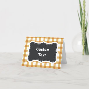 Tent Cards - Foldable Buffet Cards - Food Station