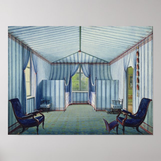 Tent Room, after 1830 Poster (Front)