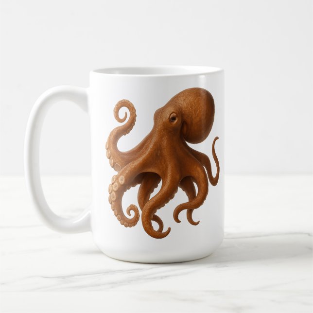 Tentacle Tango Coffee Mug (Left)