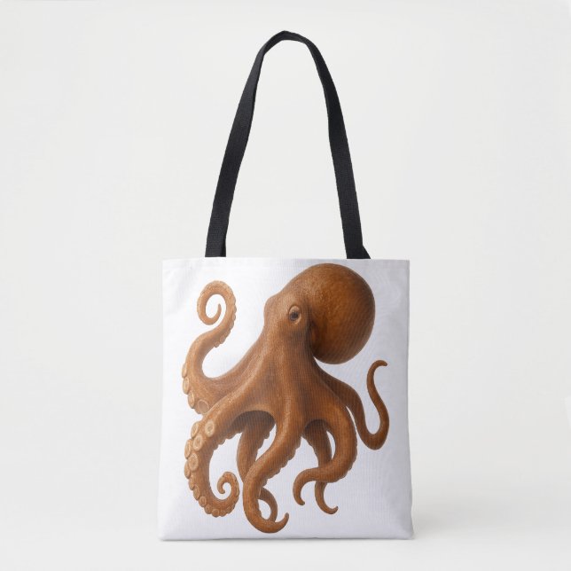 Tentacle Tango Tote Bag (Front)