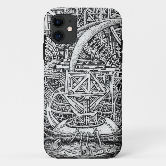 Tentacle Tank by Brian Benson Case-Mate iPhone Case (Back)