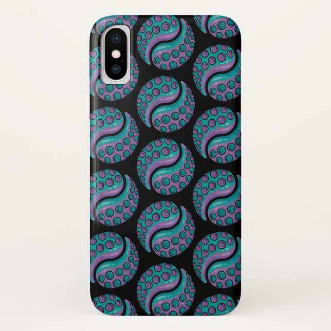 Tentacle Yin Yang Case-Mate iPhone Case (Back)