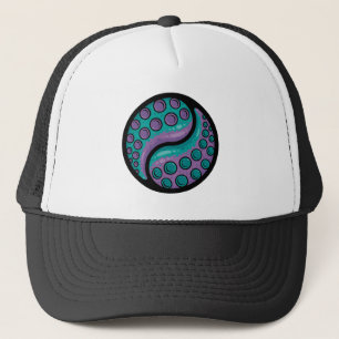 Tentacle Yin Yang Trucker Hat