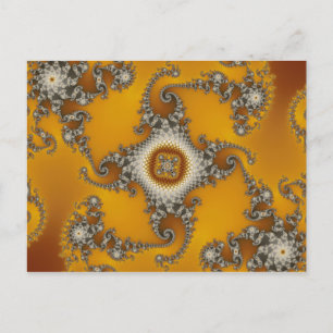 Tentacles Fractal Postcard