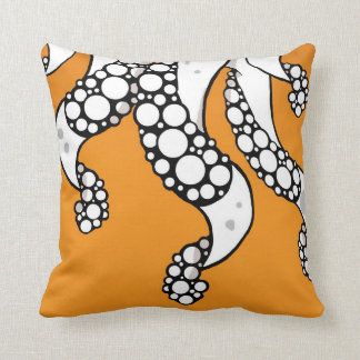Tentacles (Orange) Pillow