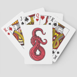 tentacles playing cards