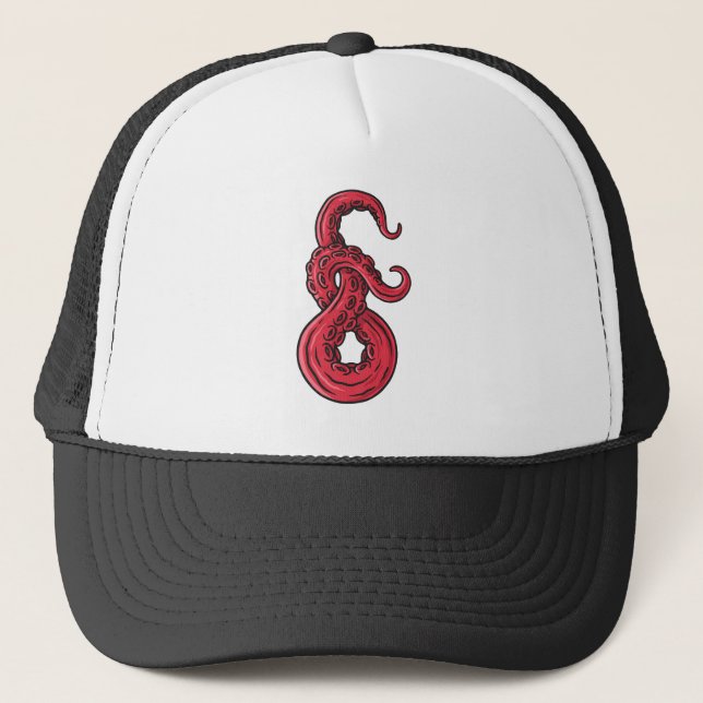 tentacles trucker hat (Front)
