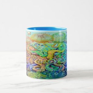 Tentacles Two-Tone Coffee Mug