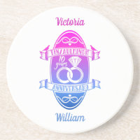 Tenth 10th wedding anniversary TIN ALUMINUM