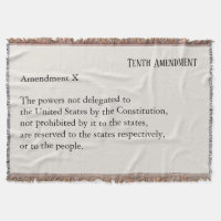 Tenth Amendment Constitution Bill of Rights