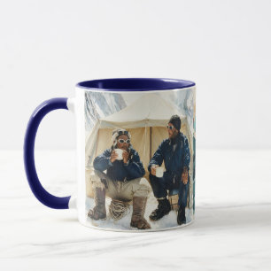 Tenzing Norgay Edmund Hillary Conquering Everest Mug