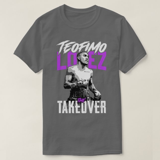 Teofimo LopezThe Takeover T-Shirt (Design Front)