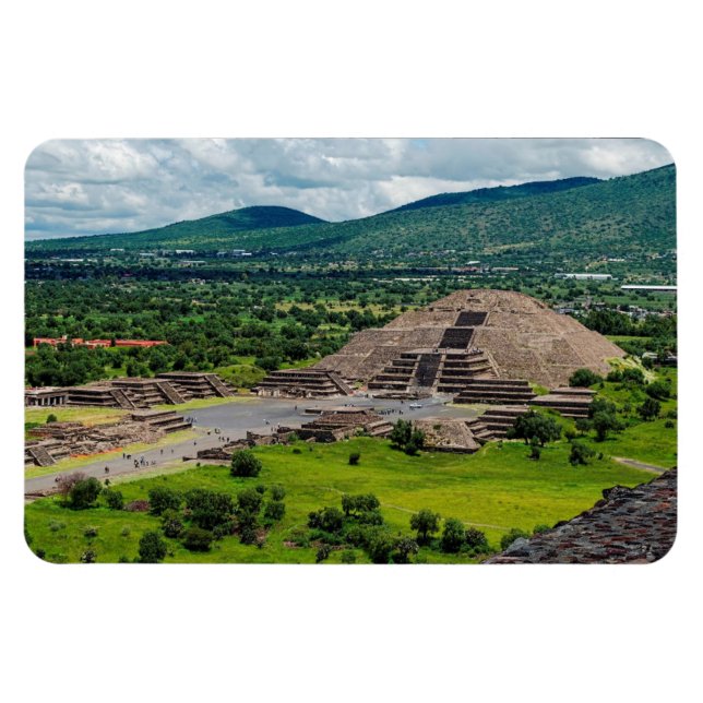 Teotihuacan Flexible Magnet (Horizontal)
