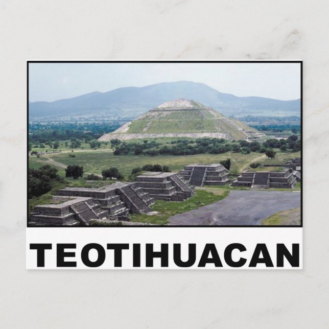 Teotihuacan Postcard (Front)