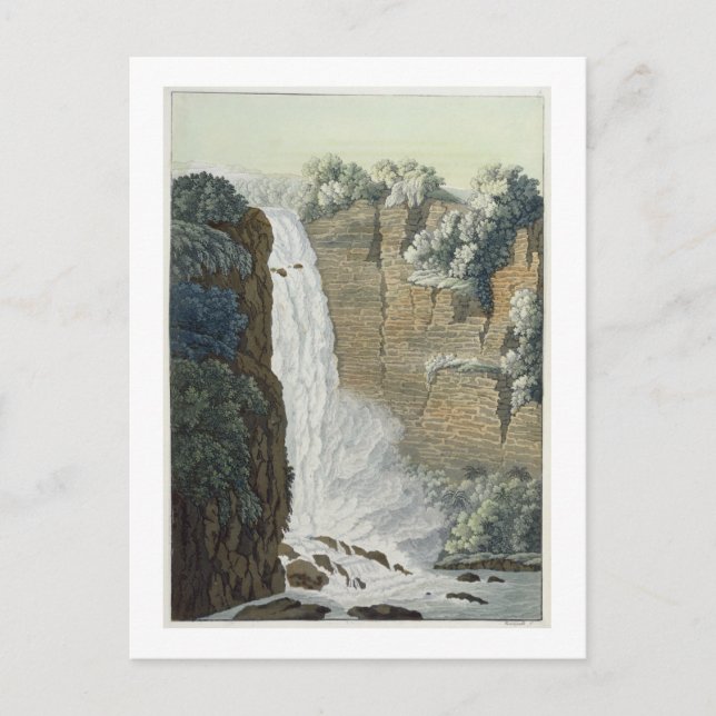 Tequendama Waterfall on the Bogota river, Colombia Postcard (Front)