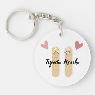 Tequeño Mucho Venezuelan Food Key Ring