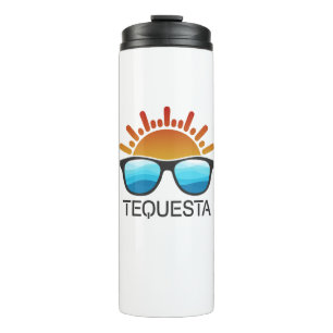 Tequesta Florida Sunglasses Thermal Tumbler