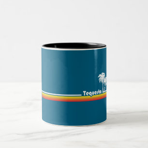 Tequesta Florida Two-Tone Coffee Mug