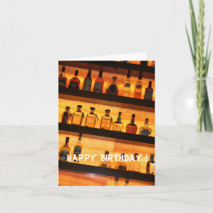 Tequila Birthday Card