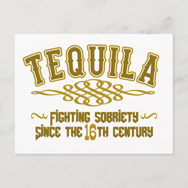 TEQUILA custom postcard (Front)