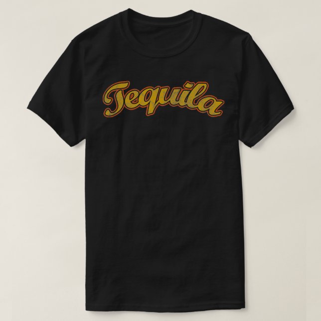 Tequila Drinker Tequila Drinking Day Alcohol Lover T-Shirt (Design Front)