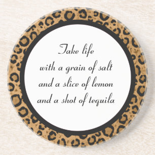 Tequila Leopard Coaster