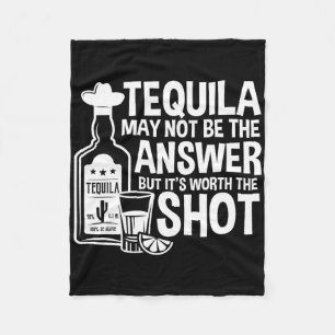 Tequila Lime Salt Halloween Costume Group Matching Fleece Blanket