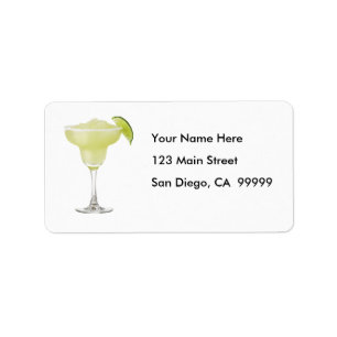 Tequila Lime Slushie Label