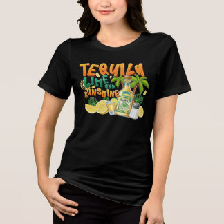 Tequila, Lime & Sunshine Tri-Blend Shirt