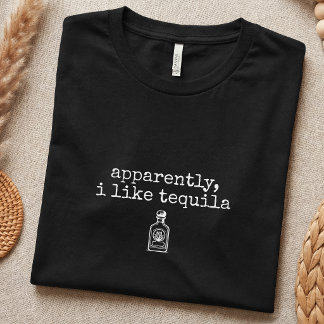 Tequila Lover Funny Drinking Simple T-Shirt