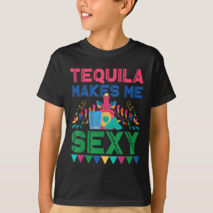 Tequila Makes Me Y - Mexican Cinco De Mayo Fiesta  T-Shirt