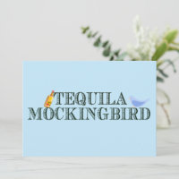 Tequila Mockingbird Funny Book Pun Birthday