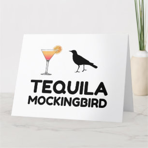 TEQUILA MOCKINGBIRD THANK YOU CARD