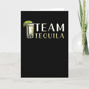 Tequila Party Team Card
