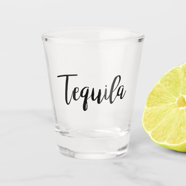 Tequila Shot Glass (Front)
