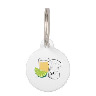 Tequila Shot Pet Tag